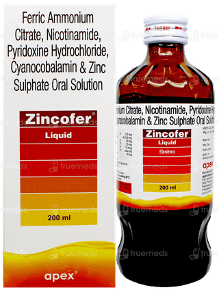 Zincofer Liquid 200Ml